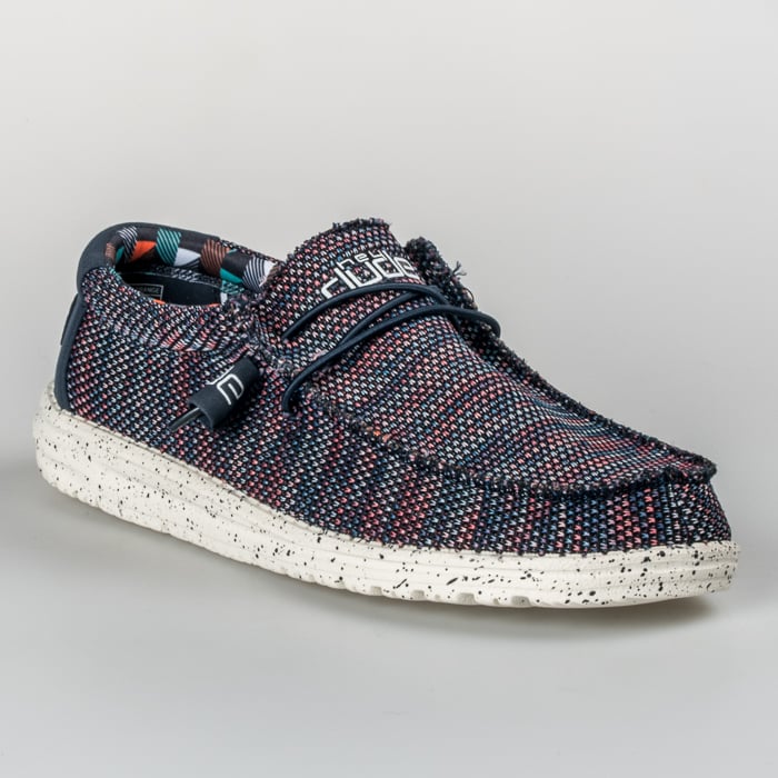 Hey Dude 110356835 BLUE ORANGE Herenschoenen - Main Image