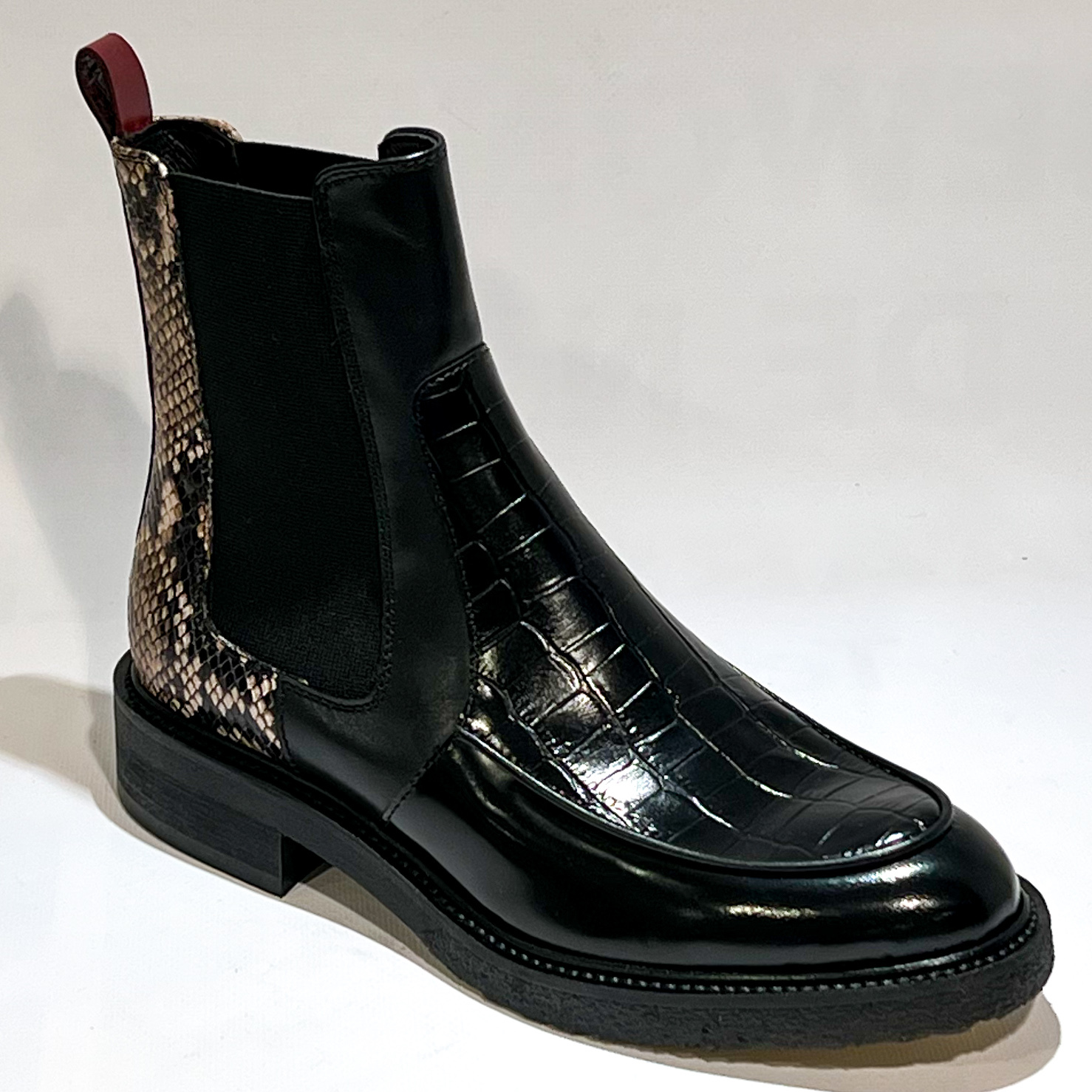 Billi Bi A7100 Black/beigesnake/red9321