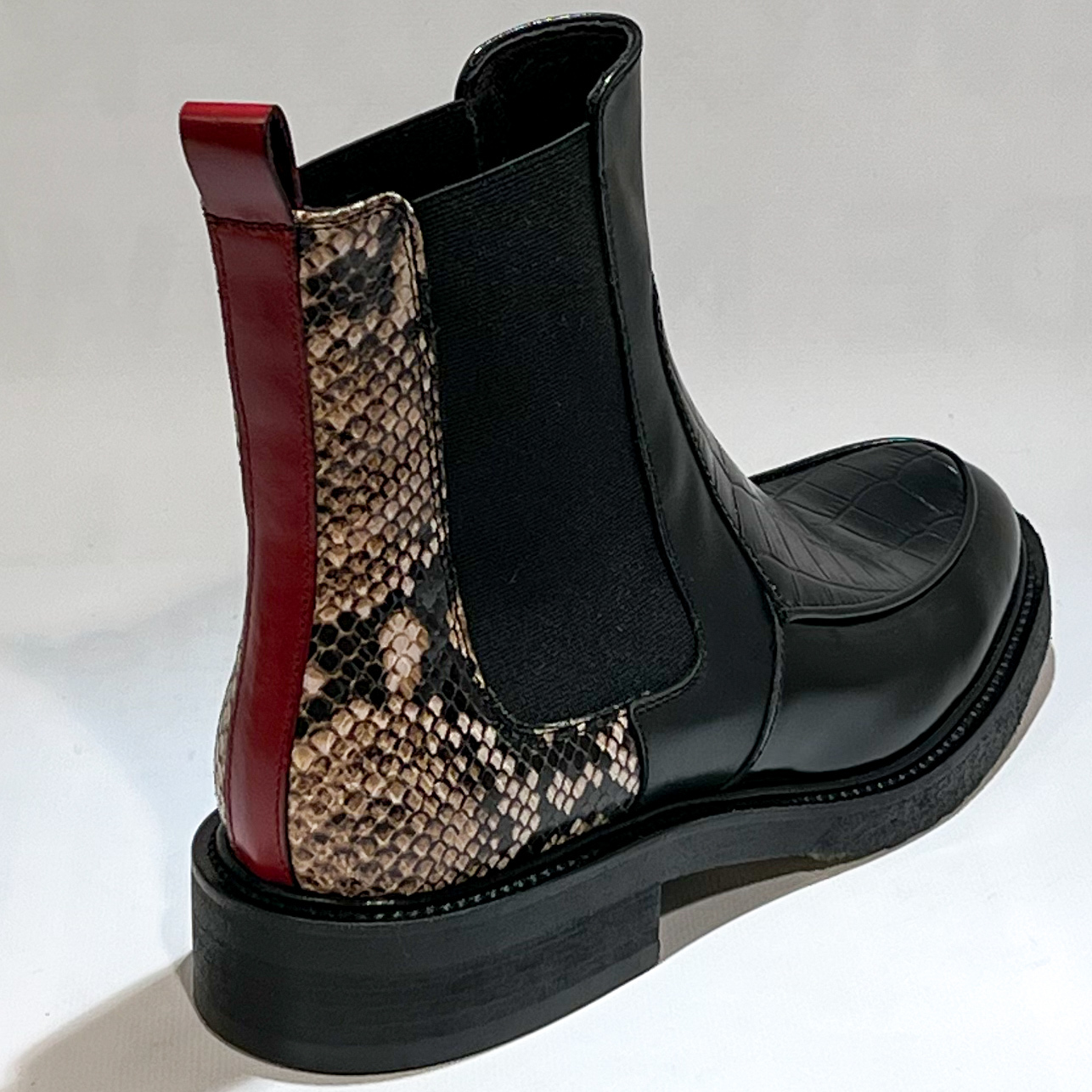 Billi Bi A7100 Black/beigesnake/red9321