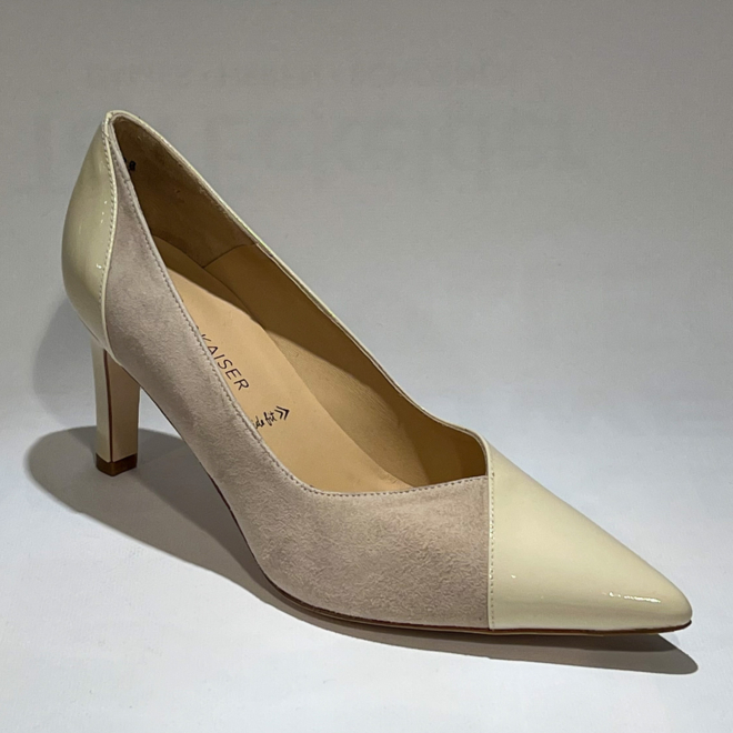 PETER KAISER ALOISA 34359 SAND LACK SUEDE - PETER KAISER