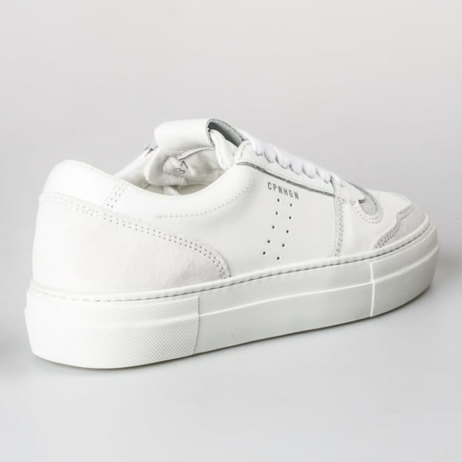 Copenhagen Studios CPH689 LEATHER MIX WHITE - Copenhagen Studios