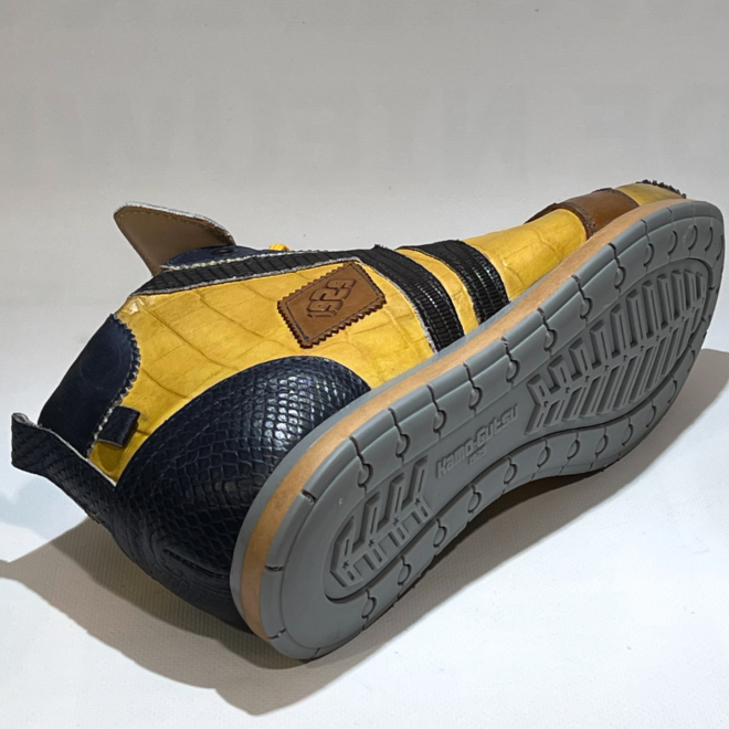 KAMO GUTSU TIFO-130 BLU-LEMON-TAUPE - KAMO GUTSU