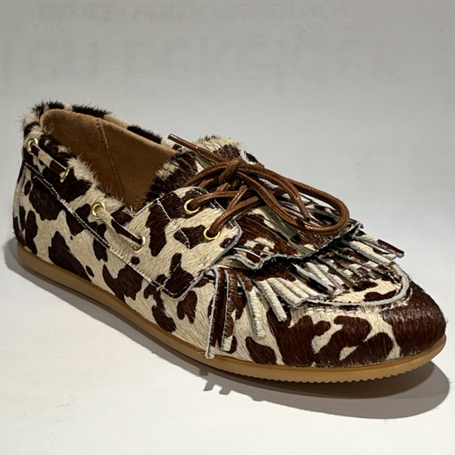 DWRS Label LATTY Cow hair Cognac - DWRS Label