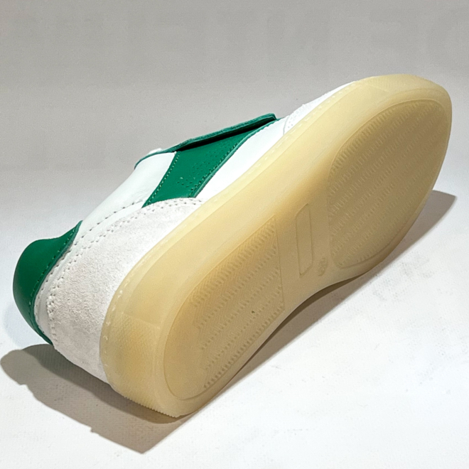 Copenhagen Studios CPH90 leather mixwhite/green - Copenhagen Studios