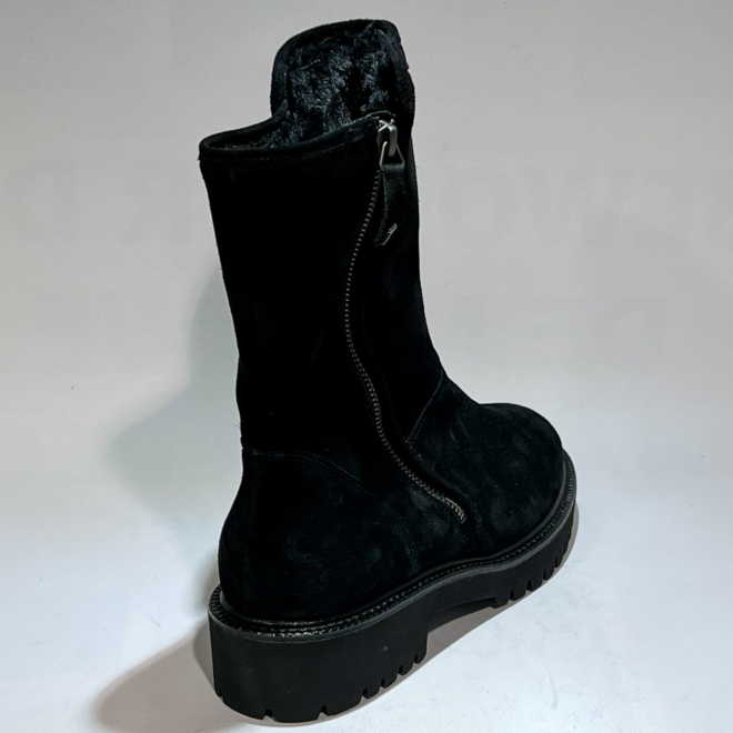 PAUL GREEN 8282 -008 Suede black - PAUL GREEN