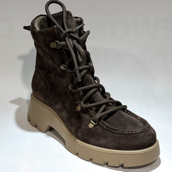 PAUL GREEN 8237 -028 Suede mocca - PAUL GREEN