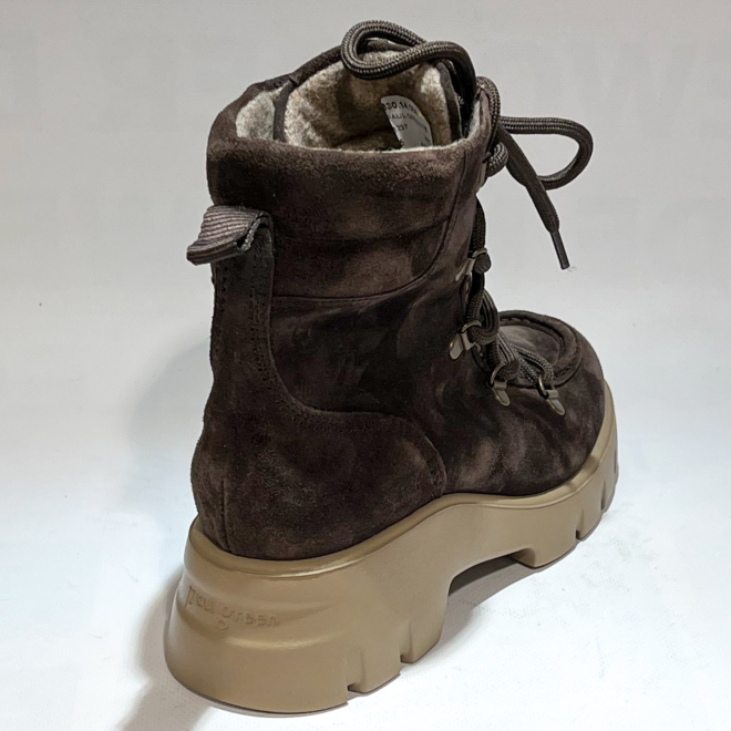 PAUL GREEN 8237 -028 Suede mocca - PAUL GREEN